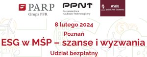 ESG w MŚP – szanse i wyzwania - konferencja
