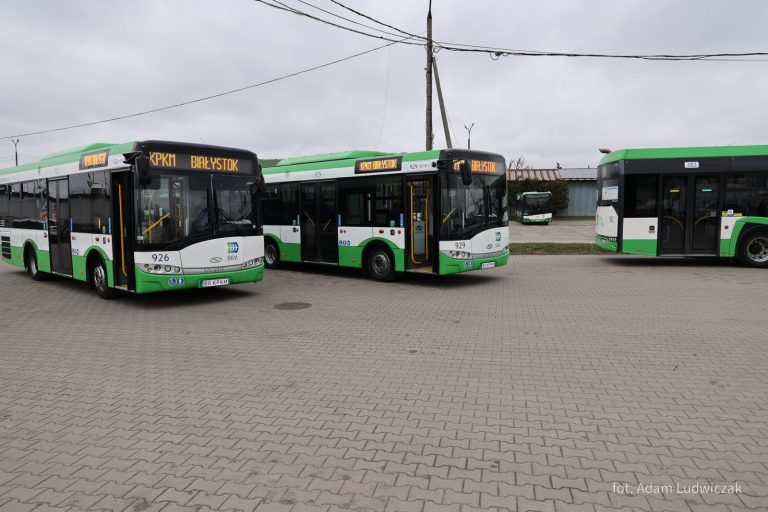 Pięć nowych autobusów i testy linii nocnej w Białymstoku
