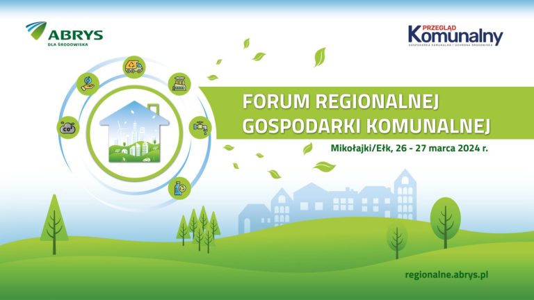 Forum Regionalnej Gospodarki Komunalnej. Ostatni moment na rejestrację!