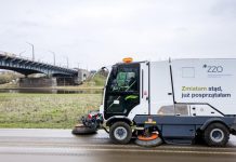 Woda opada, porządki na poznańskiej Wartostradzie