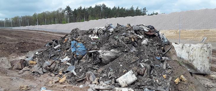 W ramach kontroli miejsc porzucenia odpadów WIOŚ w Warszawie przeprowadził wizje lokalne na terenie gminy Kałuszyn