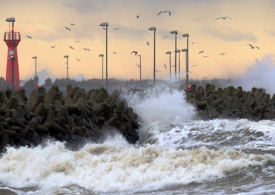 Polskie wybrzeże zagrożone zalaniem w skutek zmian klimatu?