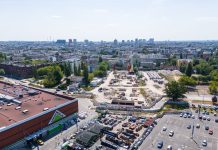 Tarcza TBM znów drąży tunel kolejowy pod Łodzią