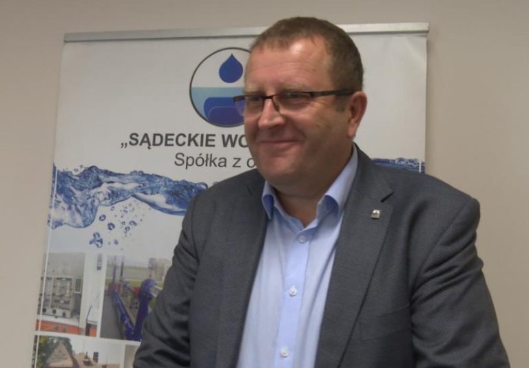 Tadeusz Frączek odchodzi z funkcji prezesa Sądeckich Wodociągów