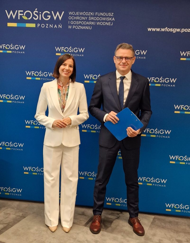 Prezes i Wiceprezes WFOŚiGW w Poznaniu