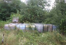 Mazowieckie. 24 mauzery z nieznaną substancją na posesji w pow. płońskim