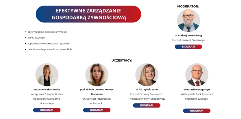 Efektywne zarządzanie gospodarką żywnościową