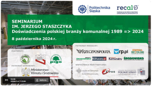 Doświadczenia polskiej branży komunalnej 1989 - 2024. Transmisja seminarium