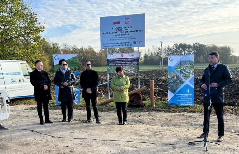 Gałązczyce i Sulisław na Opolszczyźnie z nową siecią kanalizacyjną