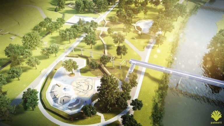 Małopolskie. W Oświęcimiu za 25 mln zł powstaje nowy park nad Sołą