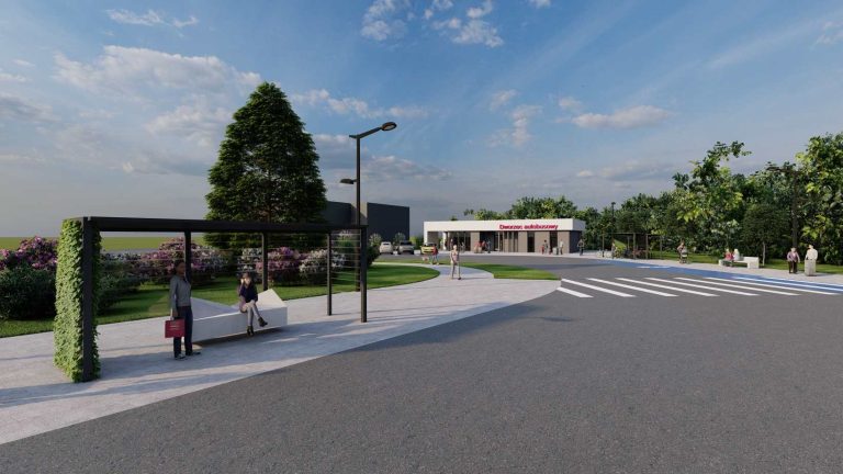 Kęty inwestują w dworzec. Nowe centrum dla podróżnych ma być gotowe na jesieni