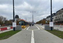 Mieszkańcy Miasteczka Wilanów skarżą się na hałas powodowany przez tramwaje