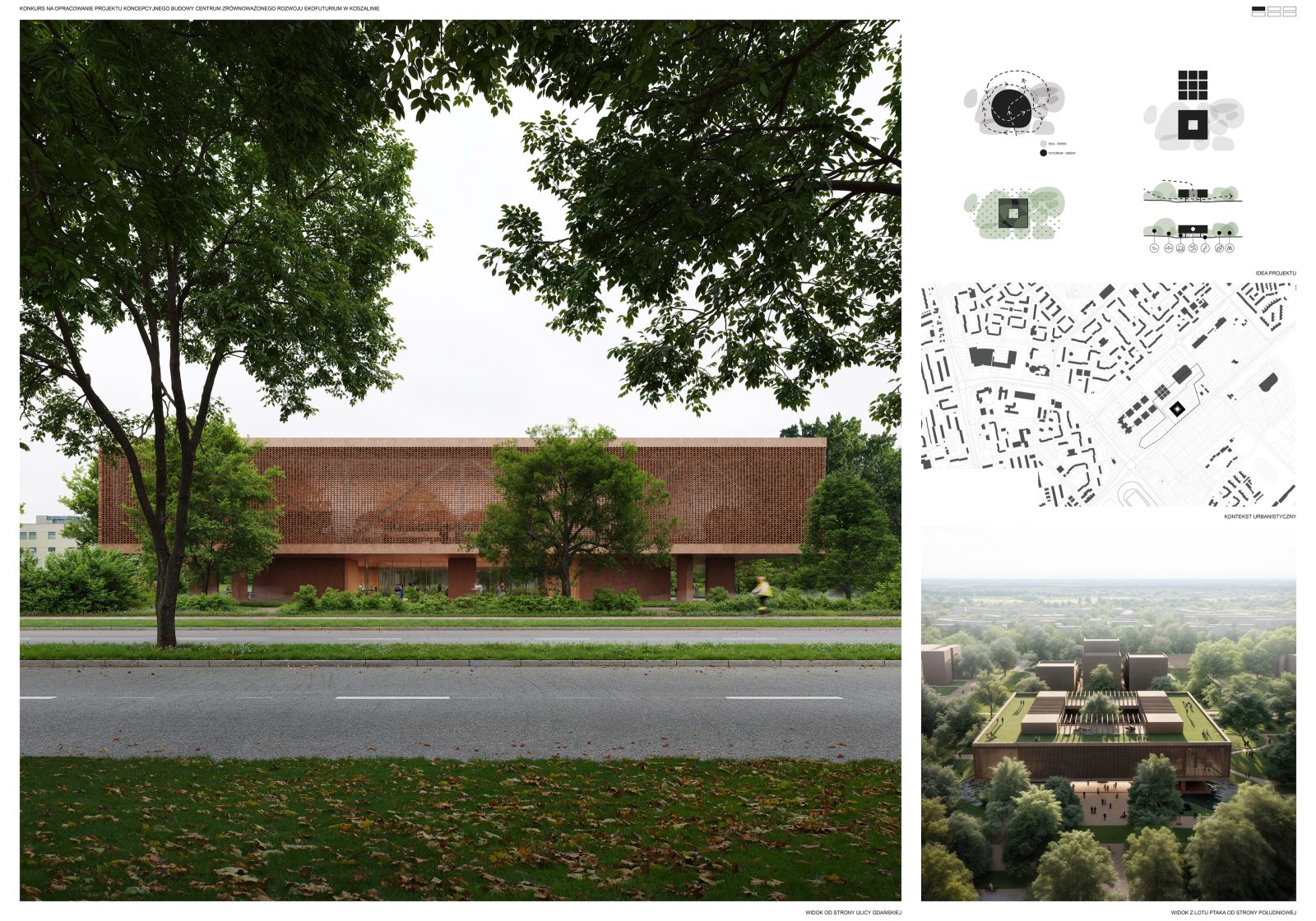 Konkurs architektoniczny na Ekofuturium w Koszalinie rozstrzygnięty