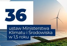 36 ustaw w 1,5 roku: podsumowanie działań MKiŚ – bilans, który warto znać