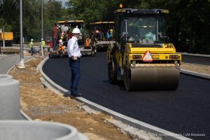Finisz prac na pierwszym etapie budowy Wisłokostrady w Rzeszowie