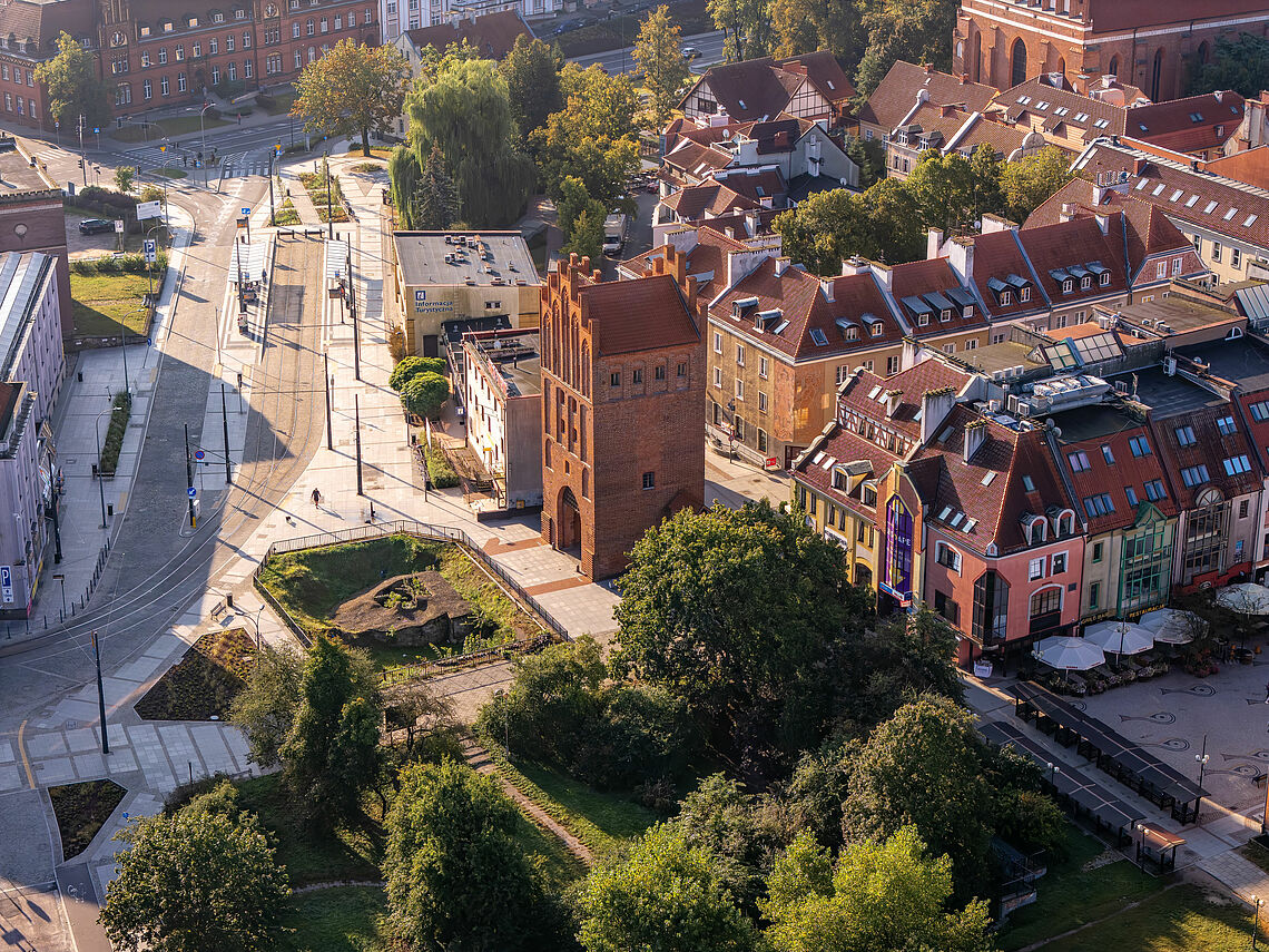 Olsztyn otrzymał ponad 2,4 mln zł dofinansowania na zagospodarowanie terenu przy Wysokiej Bramie
