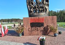 Pomnik „Rzeź Wołyńska” zdewastowany. Śledztwo w toku, emocje wciąż żywe