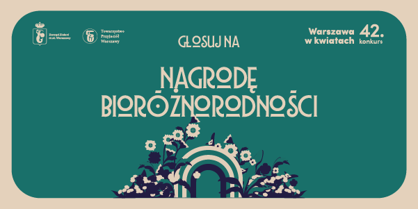 Zagłosuj na bioróżnorodność w konkursie Warszawa w kwiatach