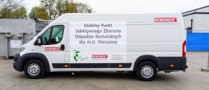 Warszawa. Od środy więcej mobilnych punktów odbioru odpadów