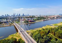Warszawa. Aktywiści przeciw piaskarniom i budowie progu spiętrzającego na Wiśle