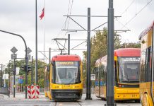 Warszawa. W ciągu roku z tramwajów na trasie na Wilanów skorzystało 20 mln pasażerów