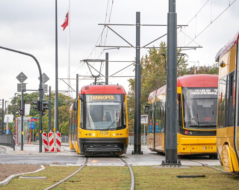 Warszawa. W ciągu roku z tramwajów na trasie na Wilanów skorzystało 20 mln pasażerów