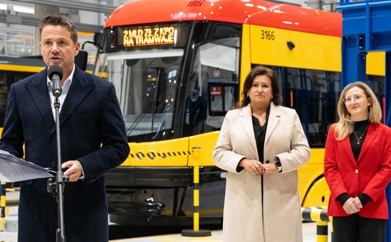 Warszawa inwestuje ponad 2 mld zł w rozwój sieci tramwajowej