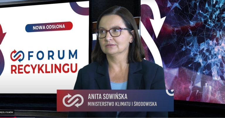 Anita Sowińska o systemie kaucyjnym, ROP i przyszłości gospodarki odpadami [ROZMOWA]