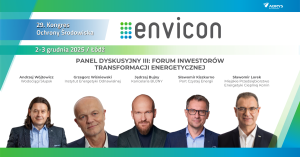 Envicon 2025. O finansowaniu transformacji i samodzielności energetycznej gmin