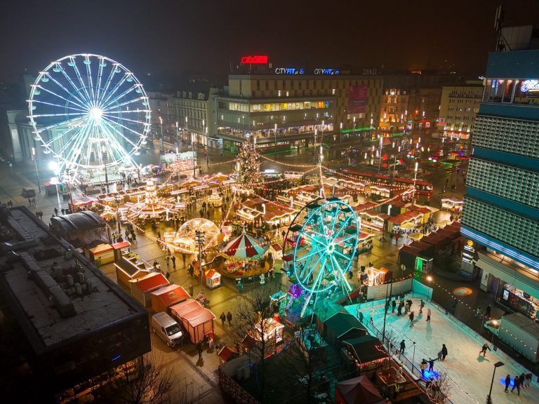 Katowice w świątecznej odsłonie. Jarmarki, iluminacje i festiwal, który łączy pokolenia