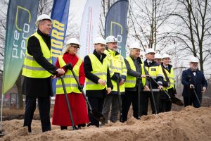 Start budowy Centrum Energii Włocławek - pierwsza łopata wbita