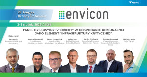 ENVICON 2025. Bezpieczeństwo infrastruktury komunalnej i ciągłość usług publicznych