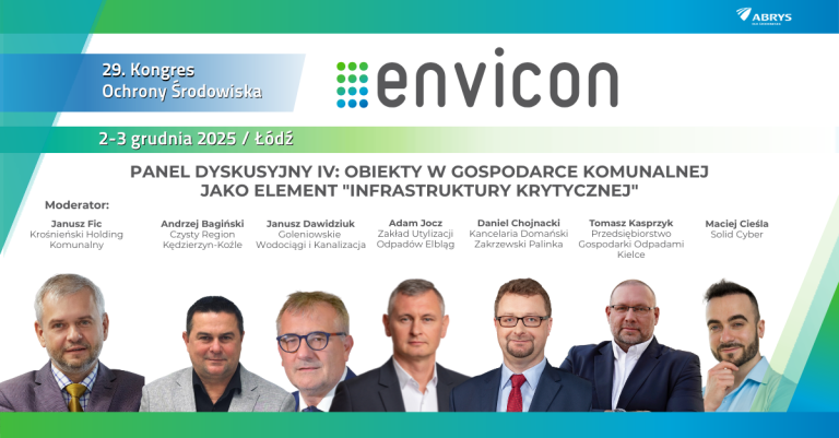 ENVICON 2025. Bezpieczeństwo infrastruktury komunalnej i ciągłość usług publicznych