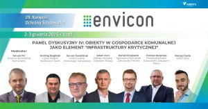 ENVICON 2025. Bezpieczeństwo infrastruktury komunalnej i ciągłość usług publicznych