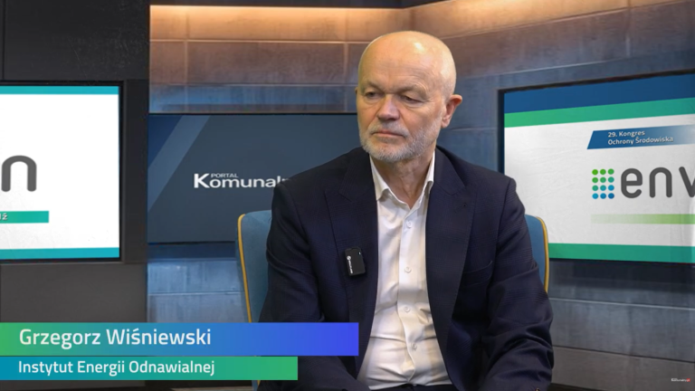 Wiśniewski (IEO): spółki komunalne mogą być brakującym ogniwem rozproszonej energetyki [WIDEO]