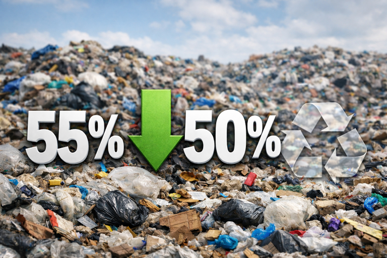 Obniżenie poziomu recyklingu w 2025 r. Oto odpowiedź MKiŚ na apel organizacji samorządowych