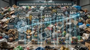 Wymagany poziom recyklingu 2025 r. spadnie do 50%! Gminy mogą odetchnąć z ulgą?