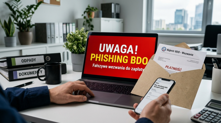 MKiŚ ostrzega przed wyłudzeniami dot. BDO. Jak rozpoznać oszustwo?