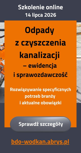 Woda i ścieki (AD3a)  odpady z kanalizacji [22.06-14.07.26]
