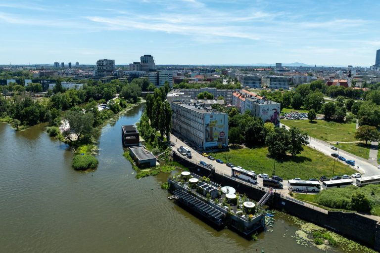 Wrocław z perspektywy kaczki