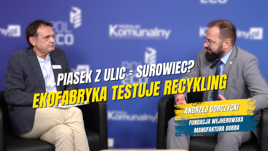 Ekofabryka testuje obieg zamknięty piasku
